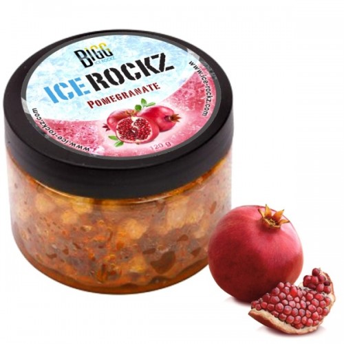 Aroma narghilea Bigg Ice Rockz Pomegranate cu aroma de rodie